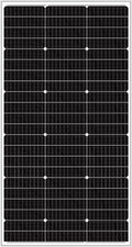 Newpowa 10BB 120W Solar Panel High-Efficiency Monocrystalline 24V PV Module Designed for 24V Off Grid System Charge Your Battery of RV Boat Camper Trailer Gate Opener