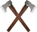 Competition Throwing Axe 2 Pack 16.5 Throwing Axes with 1065 High Carbon Steel &amp Hickory Wood Handle Perfect for Axe Throwiing Game Competition and Recreation Gift for Men