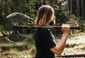 40 Handmade Double Head Berserker Axe Large Norse Axe Hand Forged Steel AxeDouble Blade Axe Forest Axes Hewing Axe Broad Axe Hunting Axe Dane Axe Black ISU08ZA
