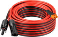 10AWG 35FT Solar to XT60i Extension Cable 3 6 10 35 50 75 100FT Heavy Duty Adapter Cable Connector XT60i Wire for Portable Power Station Solar Panel RV Battery Renewable Energy Applications