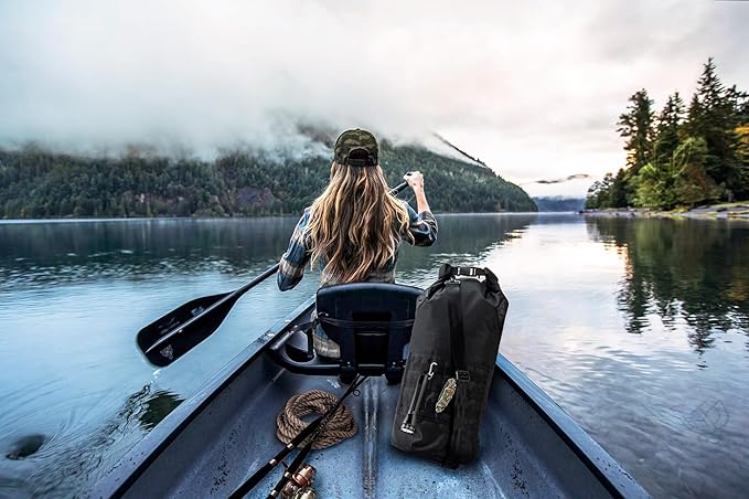 Xtreme Sight Line ~ AQUA RT Dry Bag~ Water-Proof Faraday Dry Bag for Laptops Tablets and Mid-Size Electronics ~ Small LITE Faraday Bag Combo ~ Woodland Camo
