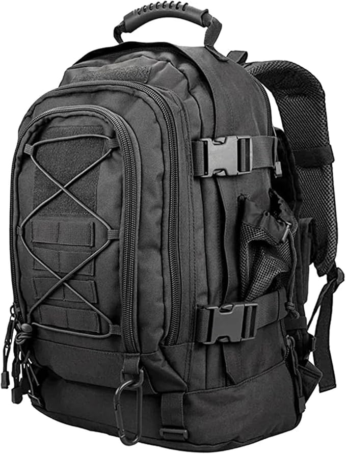 Tactical BackpackCompatible for Men 60L Assault Rucksack Heavy Duty Waterproof Large(CP)
