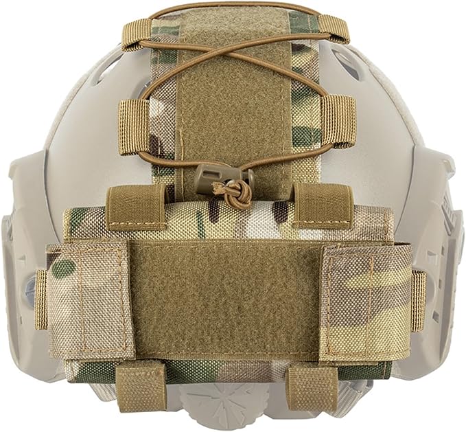 Tactical Helmet Battery Pouch Counterweight Bag Helmet Battery Pack with Hook and Loop for Airsoft CSOutdoor