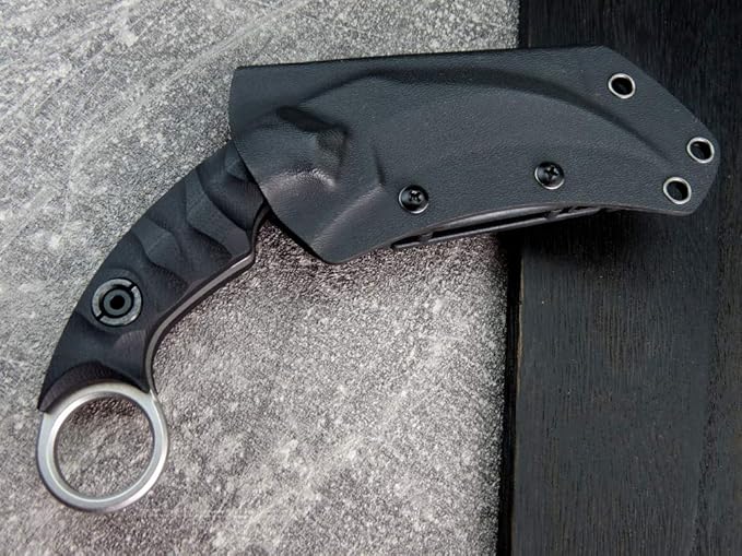 Ccanku C1691 Fixed Blade Knife D2 Steel G10 Handle 4 InchesOutdoor Survival Claw Teeth KnifeCamping EDC Tools