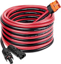 MOOKEERF 15FT Solar Panel to XT60i Adapter Connector XT60i-F Extension Cable for Portable Power Station Solar Generator