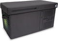 Ukonic Xbox Series X Logo Collapsible Storage Bin Chest with Lid | Fabric Basket Container with Handles Cubby Cube Closet Organizer | Video Game Gifts And Collectibles | 24 x 12 Inches