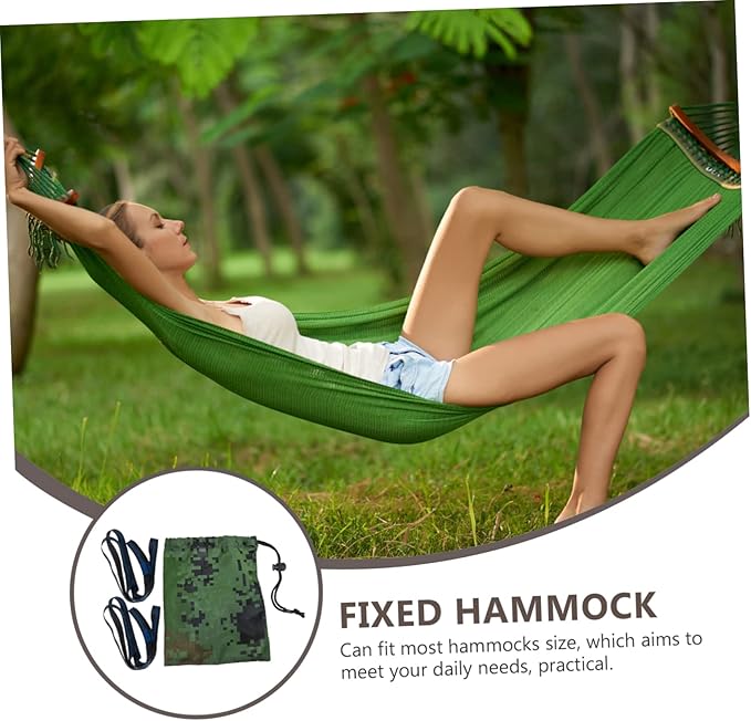 BESPORTBLE 3sets Heavy Duty Tree Hammock Straps for Winter Tree Stand Straps Camping Hammock Rope