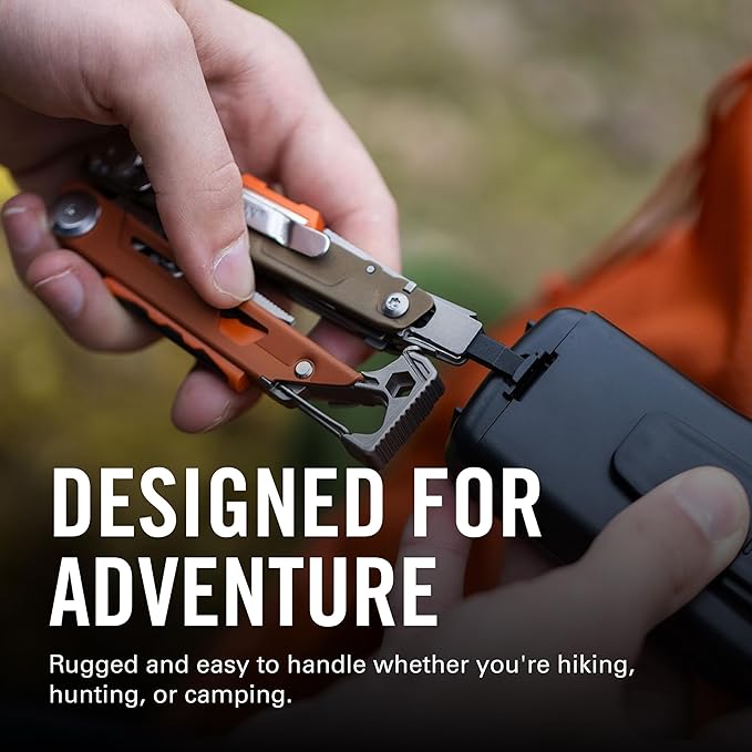 LEATHERMAN Signal 19-in-1 Multi-tool for Outdoors Camping Hiking Fishing Survival Durable &amp Lightweight EDC Made in the USA Tundrascape