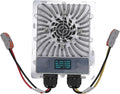 GOTOTOP Boost MPPT Solar Charge Controller 24V 36V 48V 60V 72V 1200W Solar Panel Regulator with LCD Display Cooling Fan for Lithium Ion Gel Flooded Batteries
