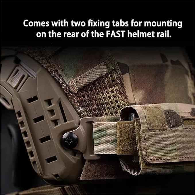 Counterweight Tactical Helmets Accessories Balancing Weight NVG Bag Universal Fit for OPS Fast BJ PJ MH Tactical Helmets