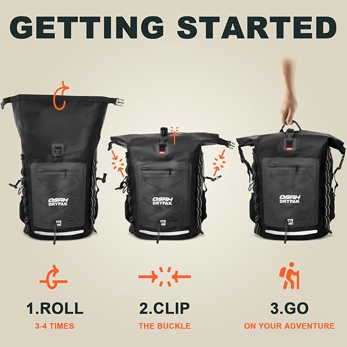 OSAH DRYPAK 35L &amp 55L Waterproof Backpack