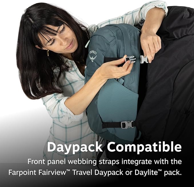 Osprey Fairview Trek Women's Travel Backpack - Hybrid Backpacking &amp Travel Bag with Internal Organization