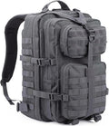 Military Tactical Backpack Large Army 3 Day Assault Pack Molle Bag Backpacks (ACU Camo) (Gray)