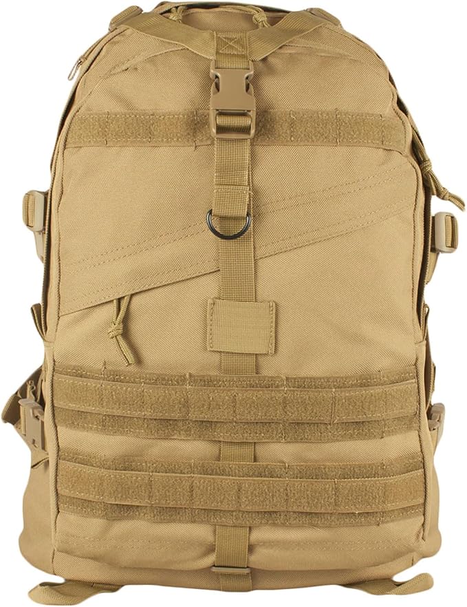 FOX OUTDOOR PRODUCTS Large Transport Pack | 37L Tactical Backpack with Compression Straps Hydration Pocket &amp Modular Webbing