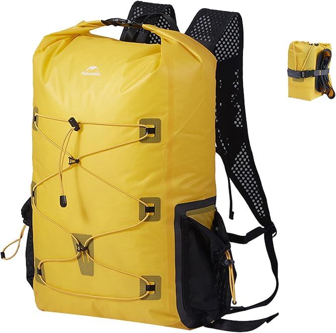 Naturehike Foldable Waterproof Backpack 18L/25L Lightweight Floating Dry Bag for Men &amp Women Day Pack for Kayaking Beach