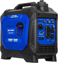 BILT HARD Gas Generator 2500W 80cc 4 Stroke Quiet Inverter Generator with CO Sensor Parallel Ready120V AC Duplex Receptacle and 12V DC Output Outdoor Generators for Camping Home Use 49-State