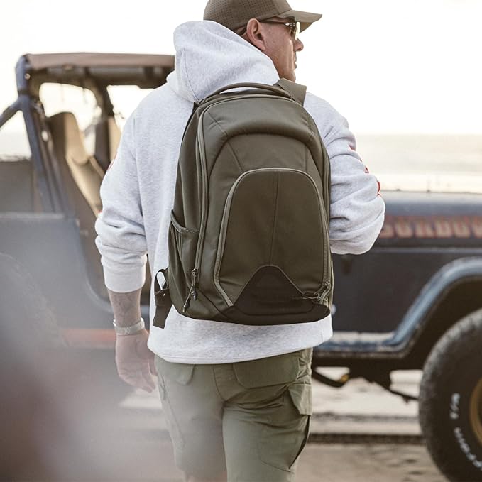 VIKTOS Operatus CCW Backpack | Everyday Durable Weather &amp Stain-Resistant Tactical Pocketed Bag with 17 Laptop Compartment Canteen