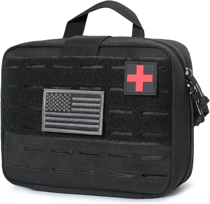 Portable Tactical First Aid Kit Medical Bag for Hiking Travel Home Emergency Treatment Case Survival Tools Pouch