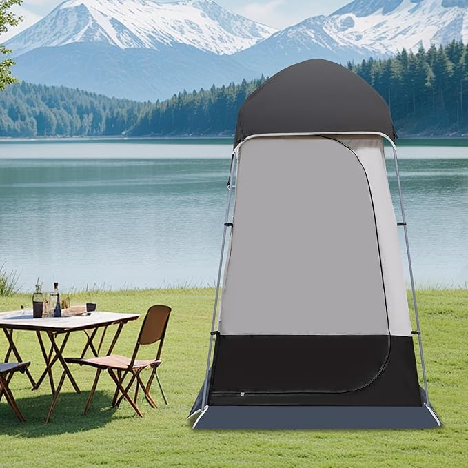 Portable Privacy Tent Outdoor Camping Shower Tent Outdoor Camping Privacy Shelter Portable Pop Up Shower Tents for Travel Beach Tailgate