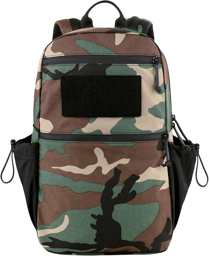 PETAC GEAR 14L Daypack Outdoor EDC Backpack Lightweight Tactical Range Pack Travel Hiking waterproof Daypacks (WL)