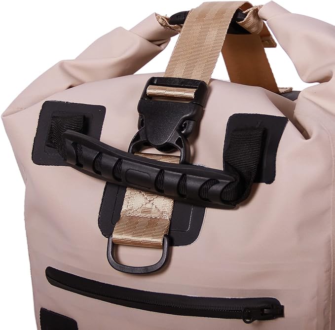 Rockagator Waterproof Backpack - HYDRIC Series Water Proof Floating Dry Bag River Pack (Desert Tan 40 L)