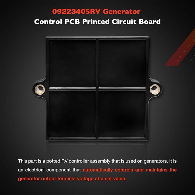 ATRACYPART 0922340SRV Potted RV Controller PCB 092234 Generator Control Board | Fit for Generac Generator | Replace for 92234 / SRV92234 / 0940390SRV / 87121H