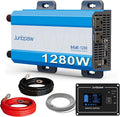 1280W Pure Sine Wave Power Inverter - 3600W Surge Game-Changing Design | 12V to 120V AC Converter for Home RV Camping Off-Grid &amp Outdoor Adventures