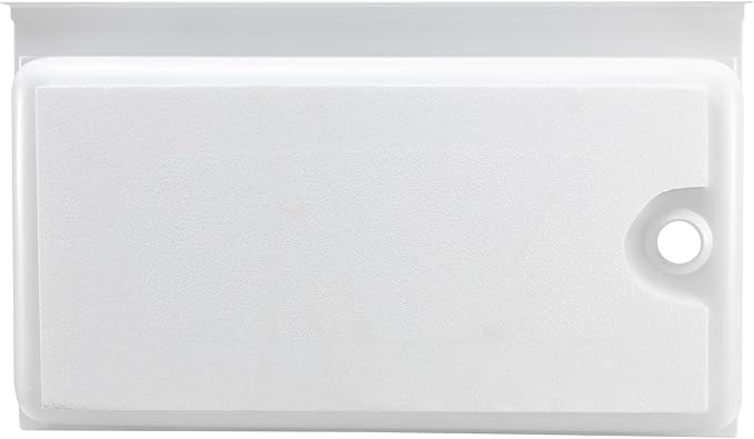 RecPro RV 40 x 24 White Shower Pan | Camper Shower Pan (Right Drain)
