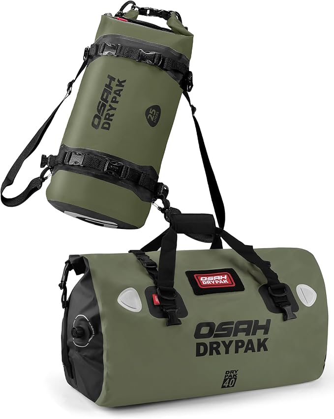 40L Waterproof Duffel Bag &amp 25L Dry Bag