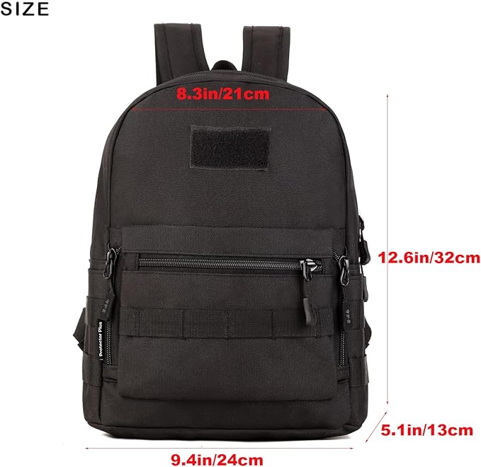 CREATOR 10L Mini Backpack Military MOLLE Tactical Backpack Rucksack Travel Daypack Gear Assault Pack