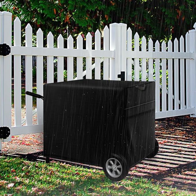 Engine Driven Welder CoverHeavy Duty 1680D Waterproof Welder CoverFits145/185 Model Engine-Driven Welder(26.3H x 21W x 32.2D)