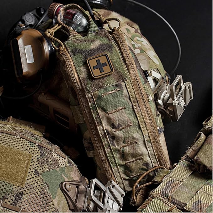 Tactical Quick Release Molle Medical First Aid Pack Storage Pocket Survival EMT IFAK Rip-Away Trauma Bag