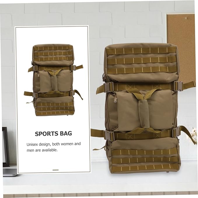 BESPORTBLE Multi-functional Outdoor Backpack Laptop Bag for Travel Shoulder Handbag Storage Pouch Hiking