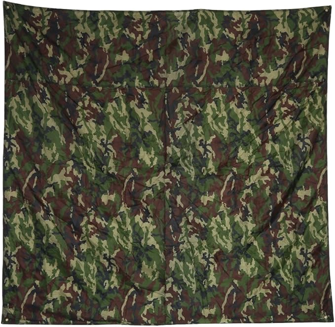 Dioche Camping Tent Portable Store Outdoor Lightweight Camouflage Mat Refuge for Backpacking Trip Travel