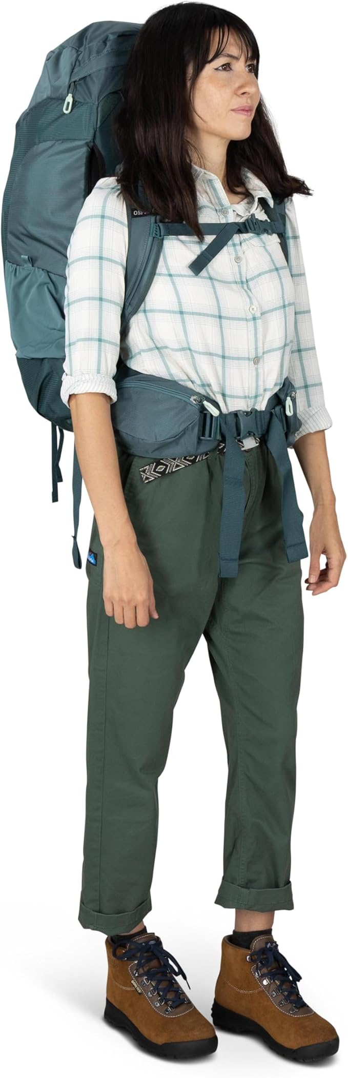 Osprey Fairview Trek Women's Travel Backpack - Hybrid Backpacking &amp Travel Bag with Internal Organization