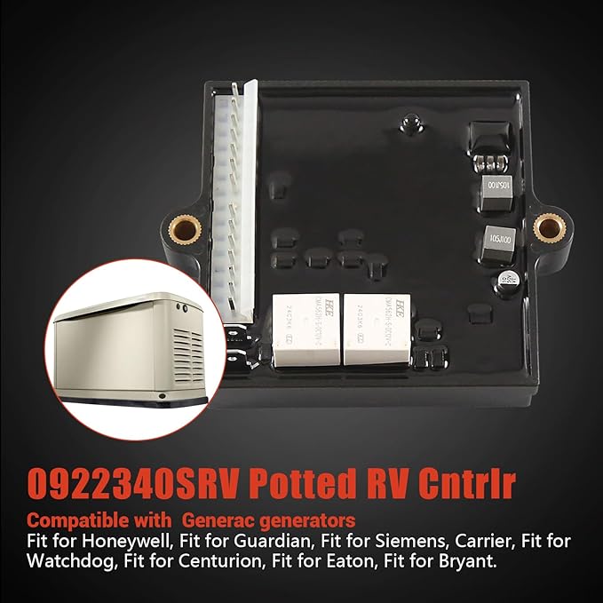 0922340SRV Potted RV Cntrlr PCB 092234 Voltage Regulator Fit for Generac Generator