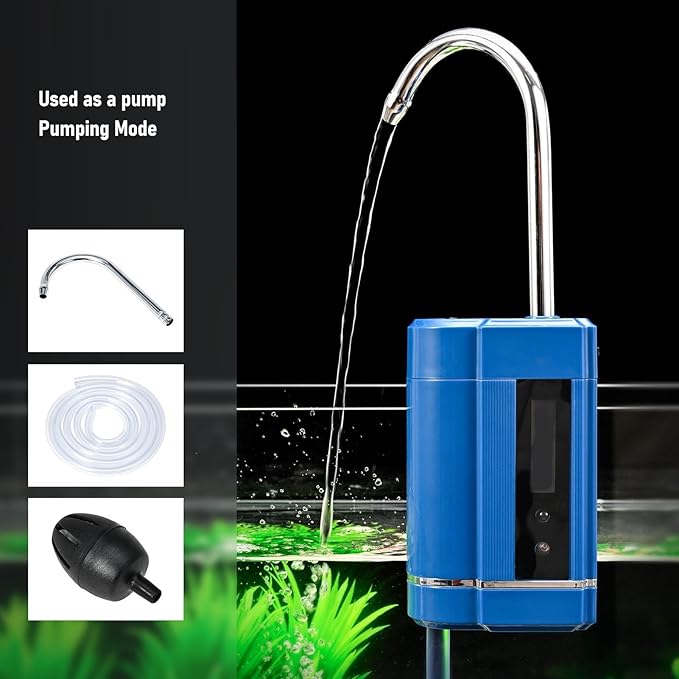 Asixxsix Portable Camping Shower 4000mAh Rechargeable Outdoor Shower Head Sprayer Electric Pump Kit with Showerhead Air Stone and 2.4m Hose for Hiking Dog Bath Car Washing