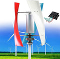 14000W Wind Turbine Generator Kit with MPPT Controller12V/24V/48V/110V/220V Wind Turbine Vertical Wind Generator Kit Electricity Producer Equipment Home Power Energy KitColor-110V