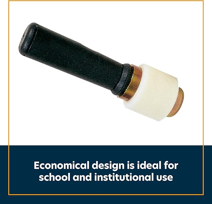 Weaver Leather Supply Leather Maul Master II Economy-Grade Nylon Mallet with Rubber Handle Leatherwork Tool for Tooling and More 22 Oz White/Black