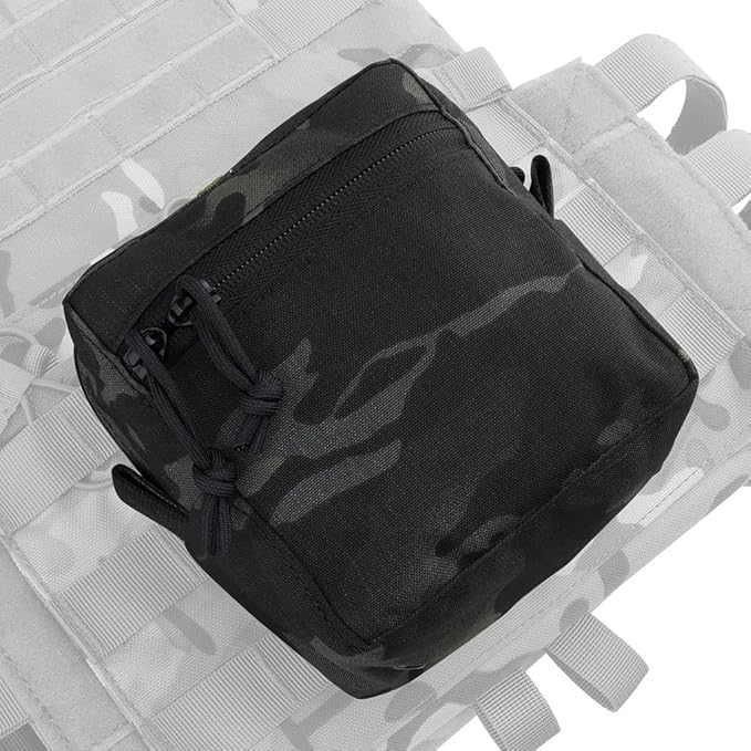 ACEXIER Tactical Molle GP Pouch for Hunting Vest Chest Rig Plate Carrier Belt Bags Zipper Airsoft Military Tool Storage Pack