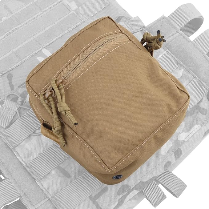 ACEXIER Tactical Molle GP Pouch for Hunting Vest Chest Rig Plate Carrier Belt Bags Zipper Airsoft Military Tool Storage Pack