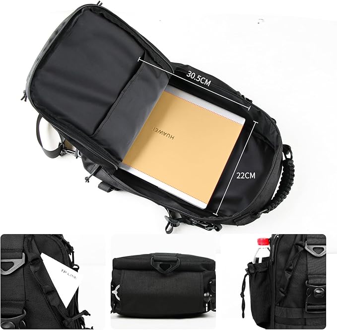 Outdoor Tactical Backpack Multifunctional Duffel Bag Large Capacity Waterproof Lightweight Hiking Backpack