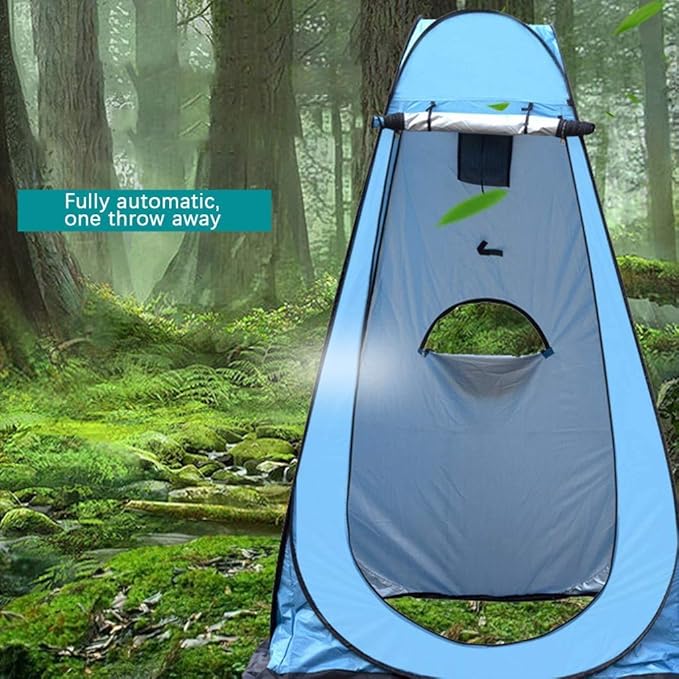 YZBEIMDAI Pop Up Privacy Shelters Tent ? Instant Portable Outdoor Shower Tent Camp Toilet Changing Room Rain Shelter ? for Camping and Beach ? Easy Set Up Foldable with Carry Bag