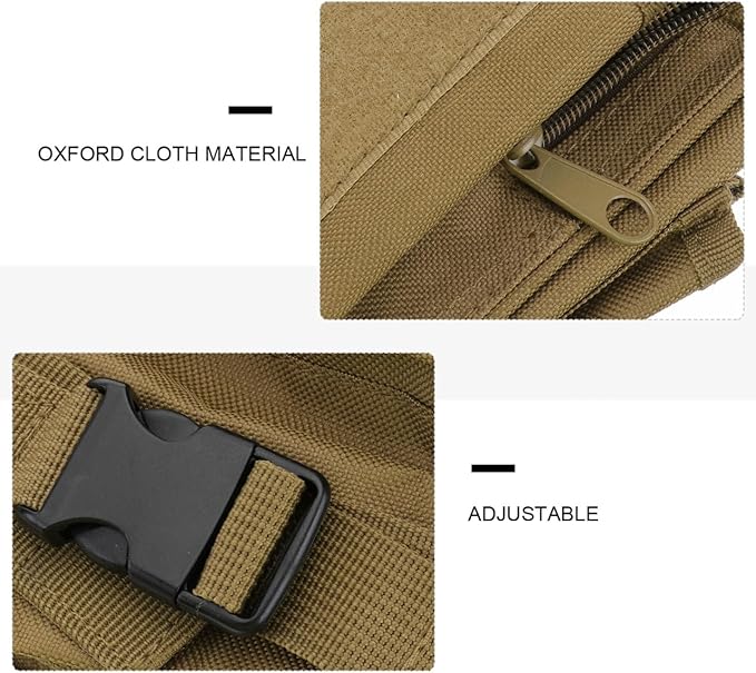 Outdoor Thigh Bag 1pc Leg Bagoutdoor Oxford Fabric Large Storage Adjustable Straps