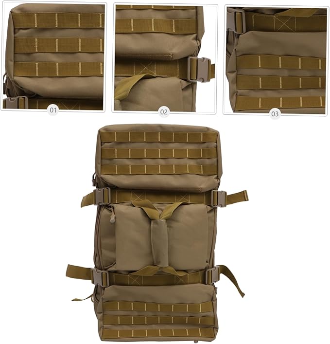 BESPORTBLE Multi-functional Outdoor Backpack Laptop Bag for Travel Shoulder Handbag Storage Pouch Hiking