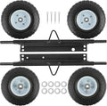 White All Terrain Wheel Kit Fit for Honda Generator EU3000is Solid Tires OE 06423-ZS9-020AH 06423ZS9020AH