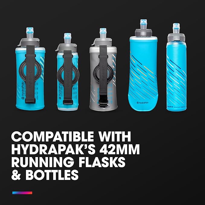 HydraPak UltraFlask+ Filter Cap - Water Filtration Accessory - Fast Flow - Perfect for Trail Running Hiking Endurance Sports Camping Travel and Emergency Preparedness