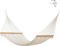 Original Pawleys Island 12OC Original Single Cotton Rope Hammock with Free Extension Chains &amp Tree Hooks Handcrafted in The USA Accommodates 1 Person 450 LB Weight Capacity 12 ft. x 50 in.