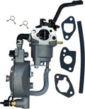 YAMAKATO Dual Tri Fuel Carburetor for Predator 4000 4375 Honda GX160 Generac Champion 163cc 196cc 212cc 224cc Generator Natural gas Gasoline Propane LPG Conversion Kit