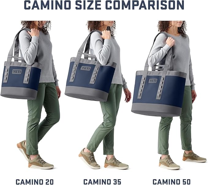YETI Camino 35 Carryall with Internal Dividers All-Purpose Utility Boat and Beach Tote Bag Durable Waterproof